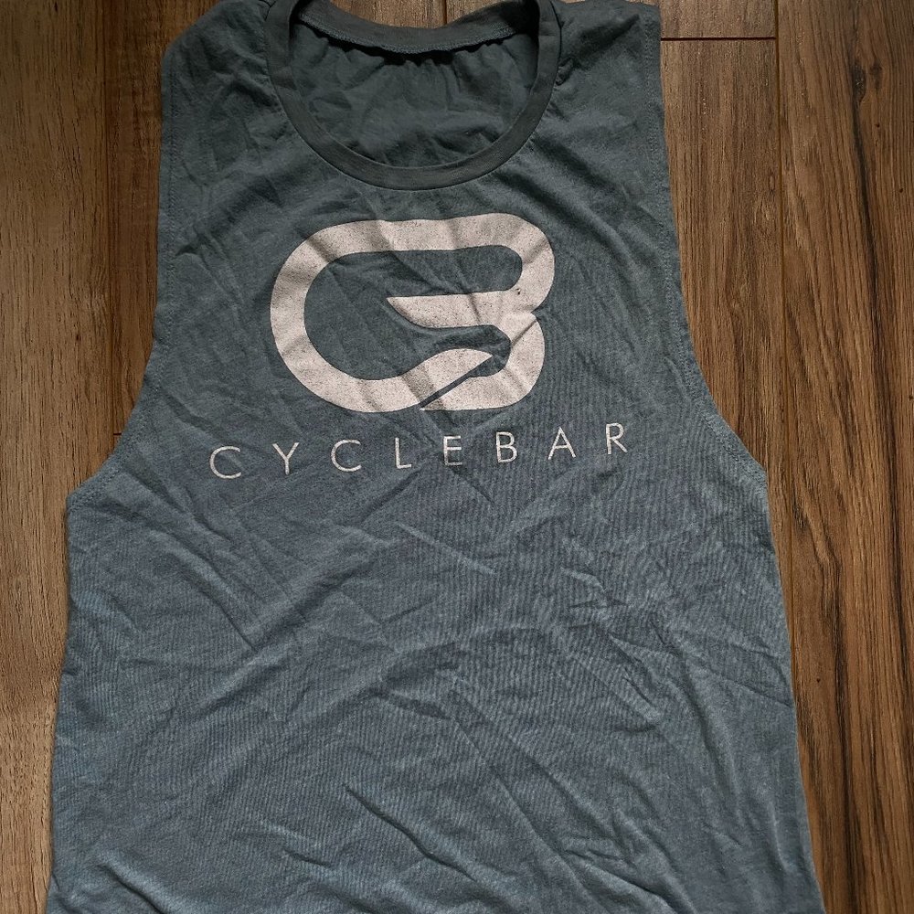 Light Blue Cyclebar Tank Top